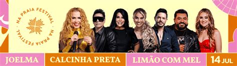 Na Praia Festival Joelma Calcinha Preta Limão Mel em Brasilia