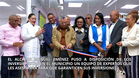 Manuel Jiménez inaugura Oficina de Asesoría a Dominicanos en el