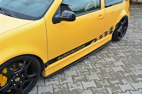 SIDE SKIRTS DIFFUSERS VW GOLF IV R32 Gloss Black Our Offer