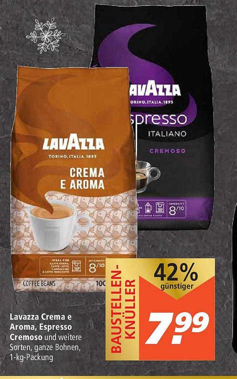 Lavazza Crema E Aroma Espresso Cremoso Angebot Bei Marktkauf