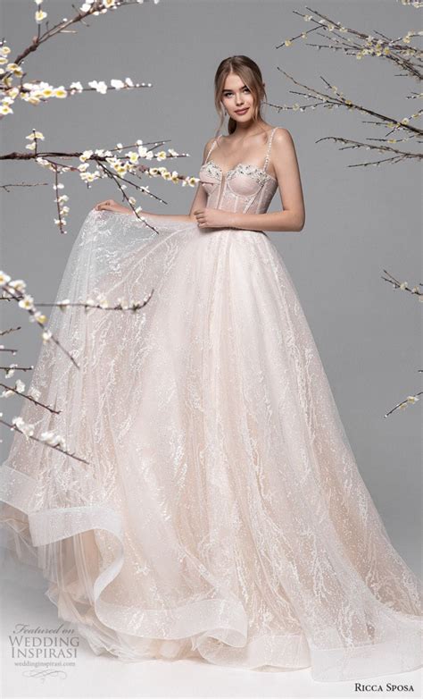 Ricca Sposa Spring 2020 2021 Wedding Dresses Blooming Spring Bridal