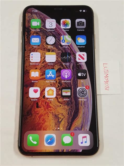 Apple IPhone Xs Max AT T Gold 256GB A1921 LUJM09031 Swappa