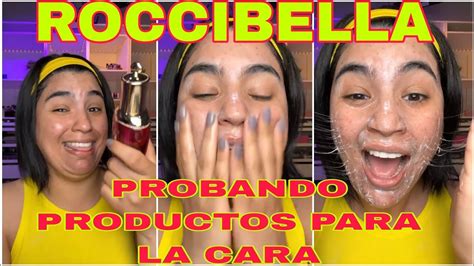 ROCCIBELLA PROBANDO PRODUCTOS PARA LA CARA YouTube