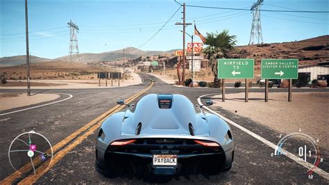 Need For Speed Payback Koenigsegg Regera Open World Free Roam