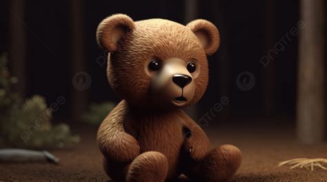 Brown Bear Illustration Background Images, HD Pictures and Wallpaper For Free Download | Pngtree