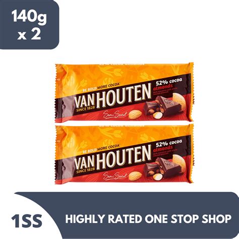 Van Houten Cocoa Almond G X Lazada Ph