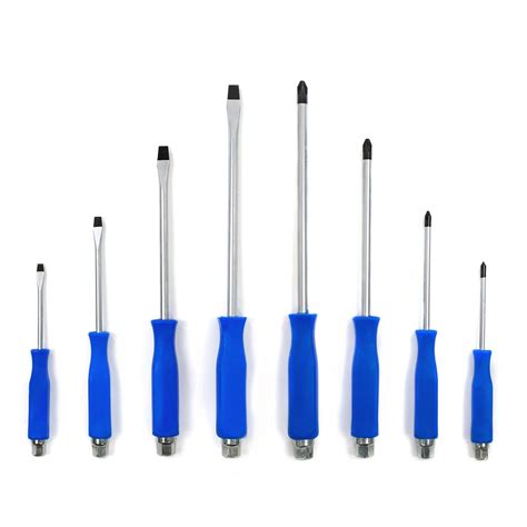 Stark Set of 8 Magnetic Screwdriver Cushion Grip Phillips & Flat ...