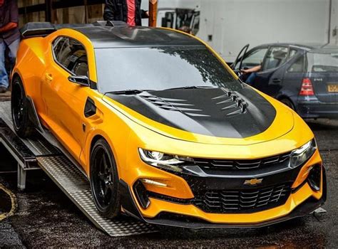 2019 Chevrolet Camaro Zl1 Yellow Foto Kolekcija