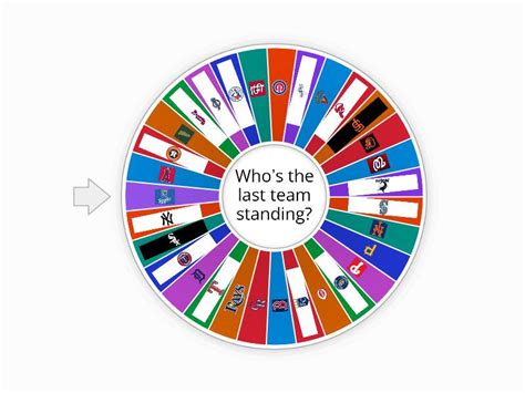 Mlb Teams Spin The Wheel