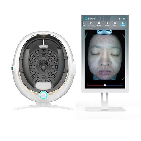 Moji 8 Professional Scan Face Digital Smart Mirror Scanner Facial Skin