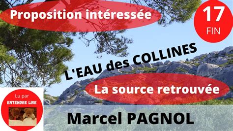 L Eau Des Collines 17 Et FIN Marcel PAGNOL YouTube