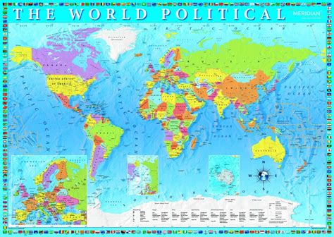 The World Political Map Piece Jigsaw Puzzle Trefl