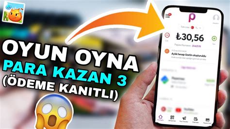 OYUN OYNA PARA KAZAN 3 ÖDEME KANITLI OYUN OYNA PARA KAZAN