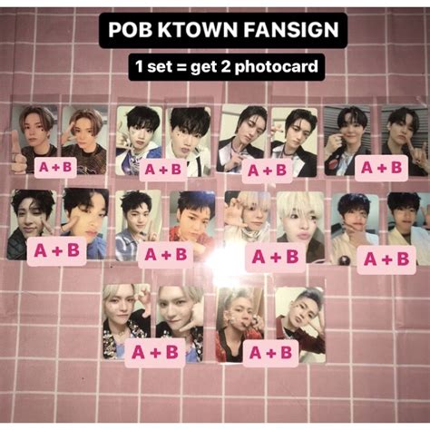 Jual Treasure Photocard Benefit Pob Ktown B The Second Step Ch