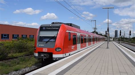 Leuchtenbergring Mit Z Gen Der S Bahn M Nchen Et Et Br