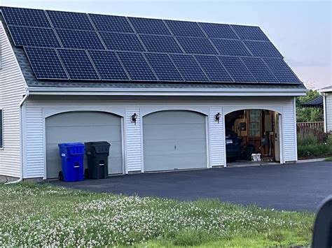 Solar Panel Garage Doors