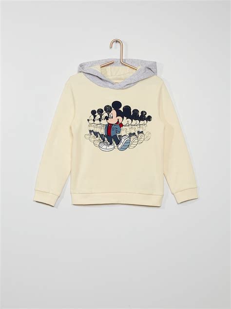 Sudadera Con Capucha Mickey Disney Blanco Kiabi