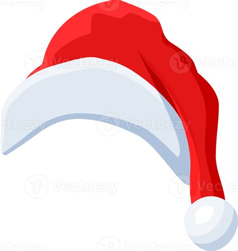Red Santa Claus Hat 35718343 Png