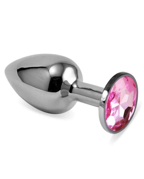 Plug Anal En Espiral Rosebud Con Joya Rosa