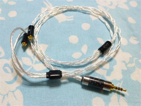 SENNHEISER IE900 IE600 IE300 AKG N30 N5005 用 切り込み入 MMCX 銀メッキOFC 八芯 ブレイド