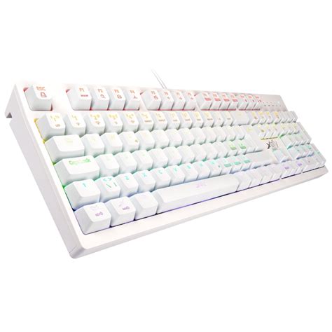 Tastatura Mecanica Gaming Xtrfy K White Rgb Kailh Red Switch Uk