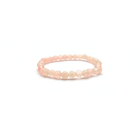 Bracelet Enfant Mm Quartz Rose Qualit Extra Mineral Est