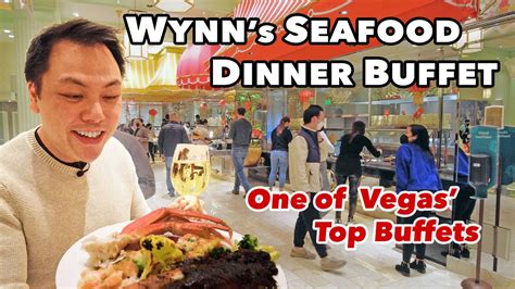 Visiting One Of The Top Buffets In Vegas Wynn S Seafood Buffet YouTube