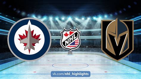 Jets Vs Golden Knights November Highlights Hd Youtube