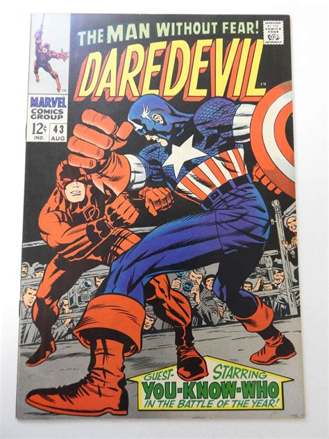 Daredevil 43 1968 VF Condition Comic Books Silver Age Marvel