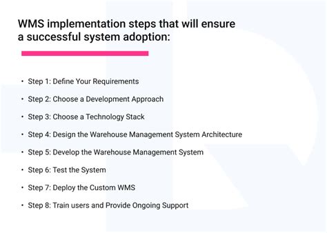 Warehouse Management System Wms Implementation Guide With Checklist