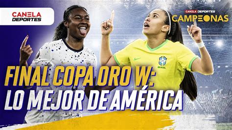 Brasil Vs Estados Unidos Duelo De Potencias Por La Copa Oro W