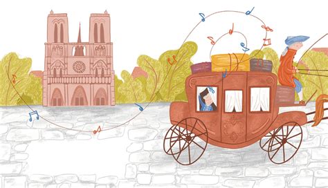 Иллюстрация Маленький Моцарт в стиле детский | Illustrators.ru