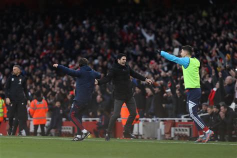 Mikel Arteta "proud" of Arsenal team after "mad" Bournemouth win ...