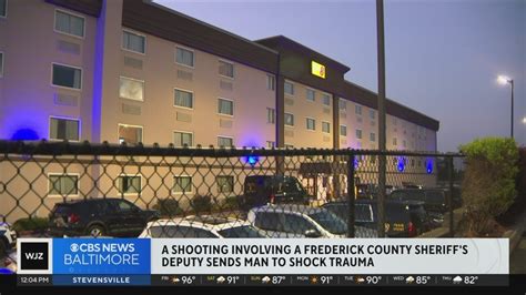 A Shooting Involving A Frederick County Sheriffs Deputy Sends A Man To