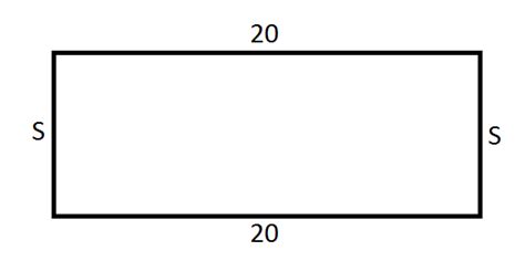 How To Find The Length Of The Side Of A Rectangle Basic Geometry