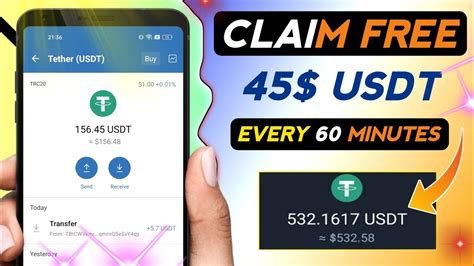 Earn Usdt Free Daily Free Usdt Instant Withdraw Usd Mining Site