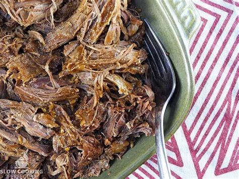 Slow Cooker Pulled Beef Slow Cooking Perfected