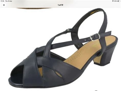 Van Dal Sandals Libby Ii Navy Leather Ideal Latin Dance Sz 7 Ebay