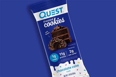 Quest Nutrition's two piece packs of Quest Frosted Cookies