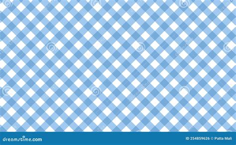 Aesthetic Cute Pastel Blue Gingham Check Checkers Plaid Checkerboard Seamless Pattern