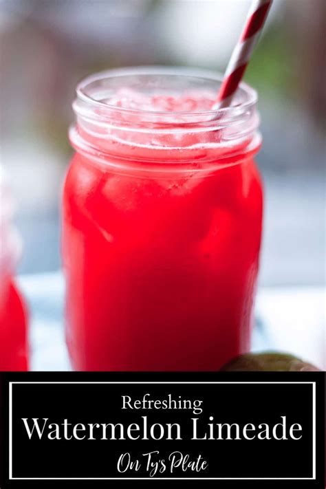 Watermelon Limeade Is The Perfect Drink For Juneteenth Celebrations