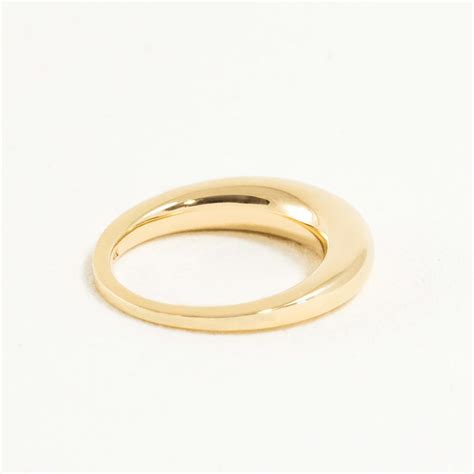 Solid Gold Circle Ring Revolution For Sale At 1stdibs Gold Solid