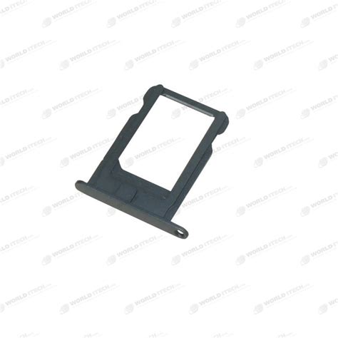 Tiroir Support Carte Nano Sim Iphone Noir