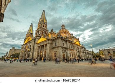 Long Exposure Guadalajara Cathedral Jalisco Mexico Stock Photo 1869318244 | Shutterstock