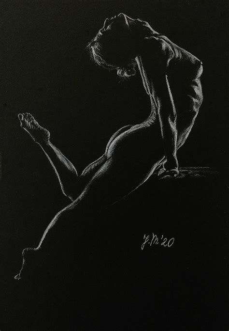 Pin By Ula Uluda On Izgi Black Paper Drawing Female Art Painting