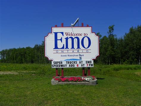 Welcome To Emo Ontario Ontario Canada J Stephen Conn Flickr