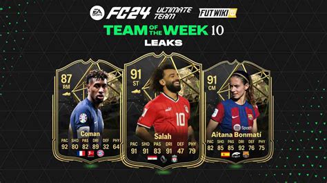 Ea Sports Fc 24 Team Of The Week Totw 10 List So Far 12 Leaked • Futwiki