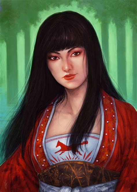 Commission Kitsune Chiasa By Dancinfox On Deviantart Kitsune