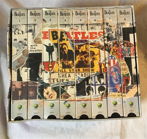 The Beatles Anthology VHS 1996 8 Tape Set Etsy