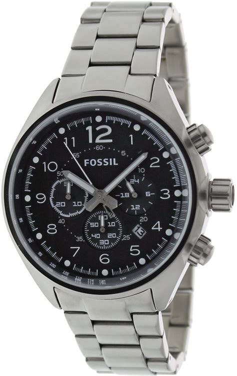 Fossil Mens Ch2800 Flight Stainless Steel Watch Fossil Watches For